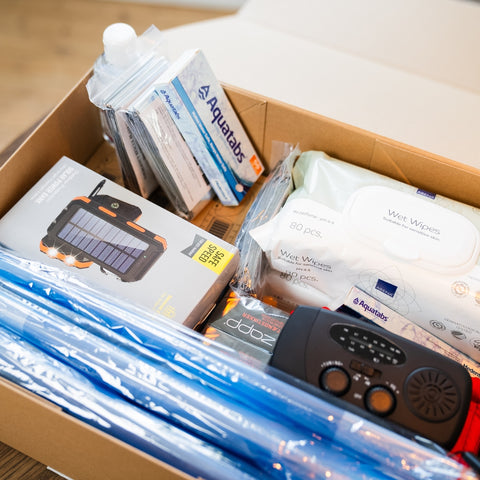 Prepper-kasse-indhold