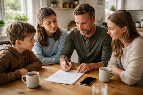 Få en beredskabsplan til familien