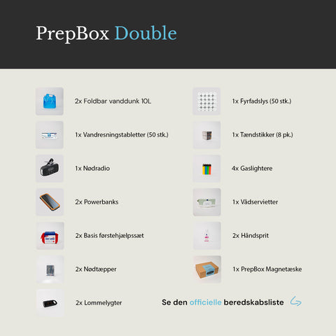 PrepBox Double (2 personer)