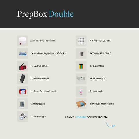 PrepBox Double (2 personer)